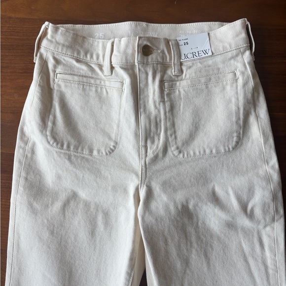 NWT J. Crew High-Rise Flare 1996 Jeans - Picture 4 of 10